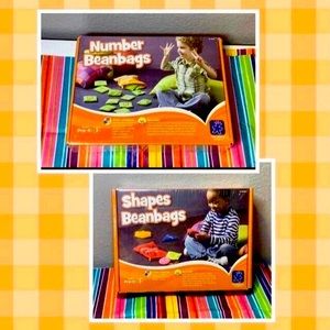 NEW Educational Insights NUMBERS & SHAPES Beanbags BUNDLE ⭐️